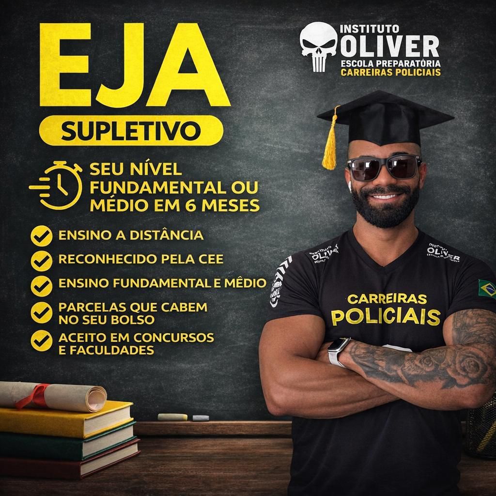 Curso EJA Supletivo EAD do Instituto Olíver